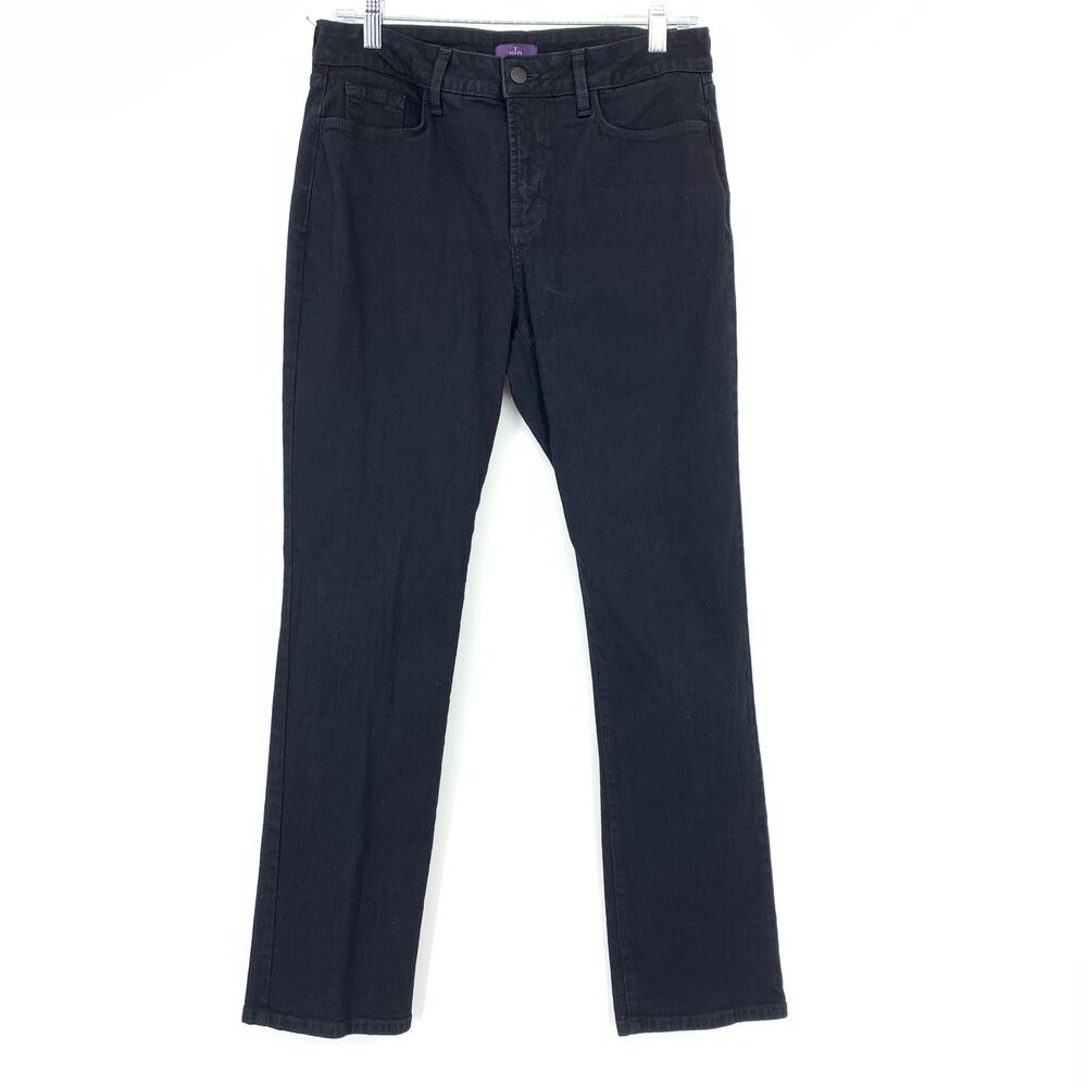 NYDJ Not Your Daughters Jeans Skinny Jeans Womens Size 10 Black Stretch Denim
